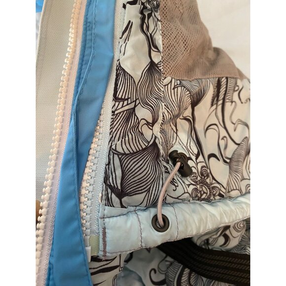 Columbia 3 in 1 Sportswear Jacket White Blue Heavy Winter Coat Zip Out Lining 2X - Picture 6 of 11